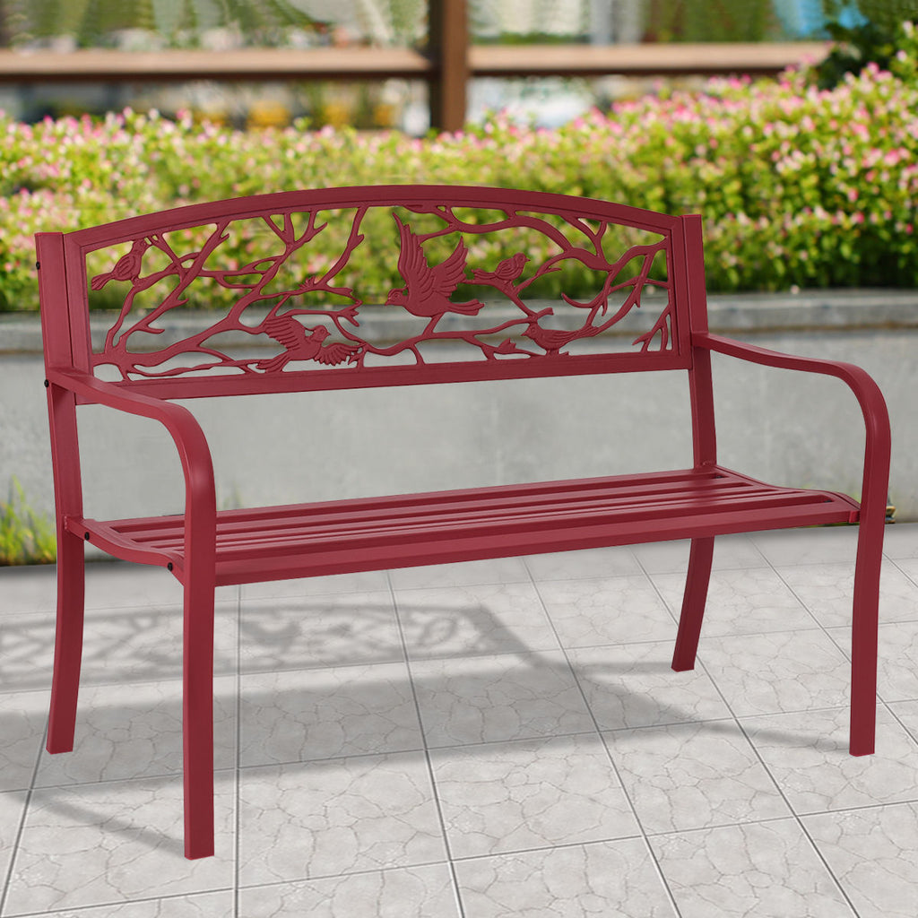 Patio Garden Bench - Outdoor Meditation Furniture