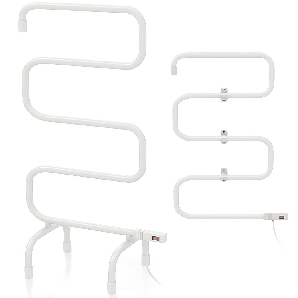 100W Electric Towel Warmer Drying Rack for Luxurious Comfort