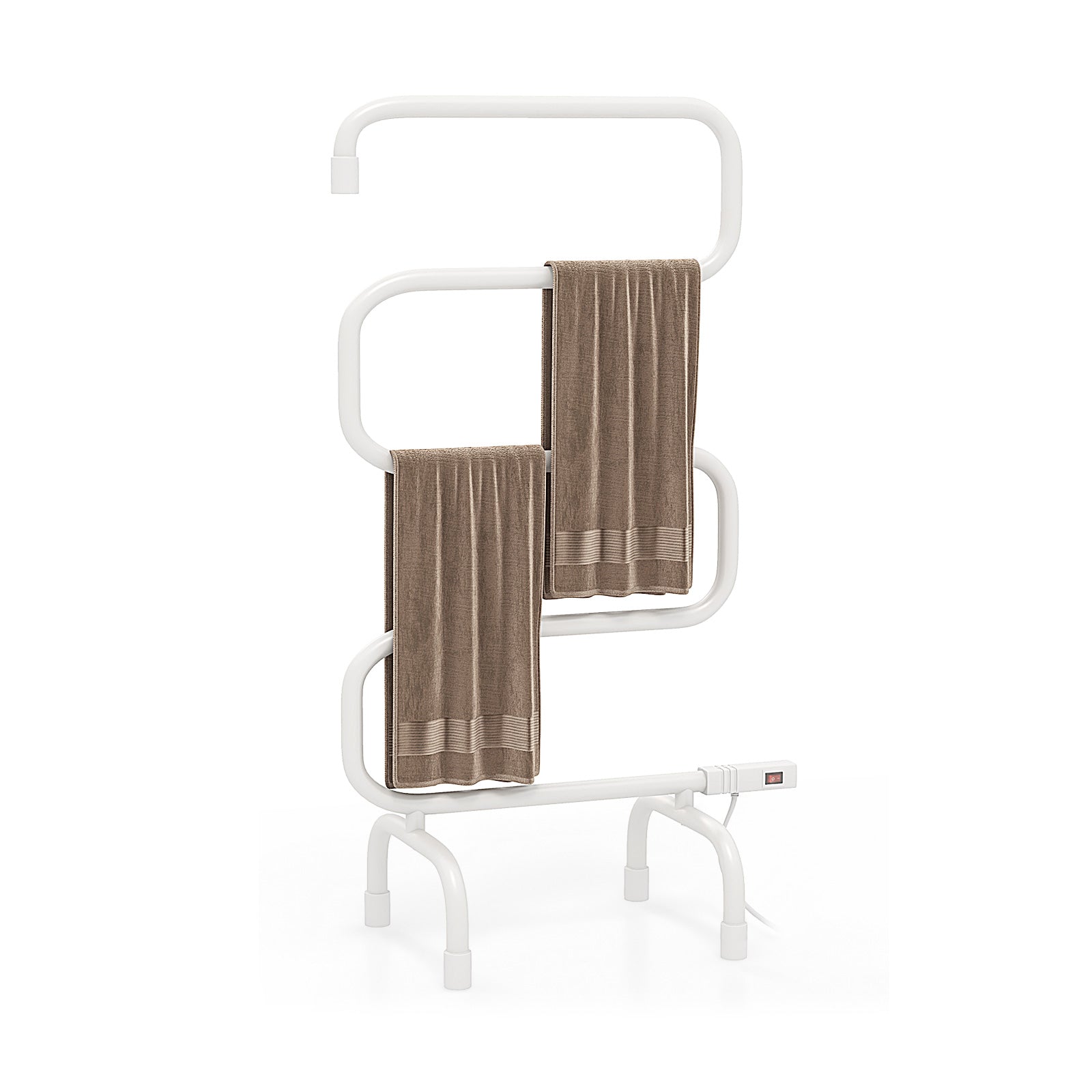 100W Electric Towel Warmer Drying Rack for Luxurious Comfort