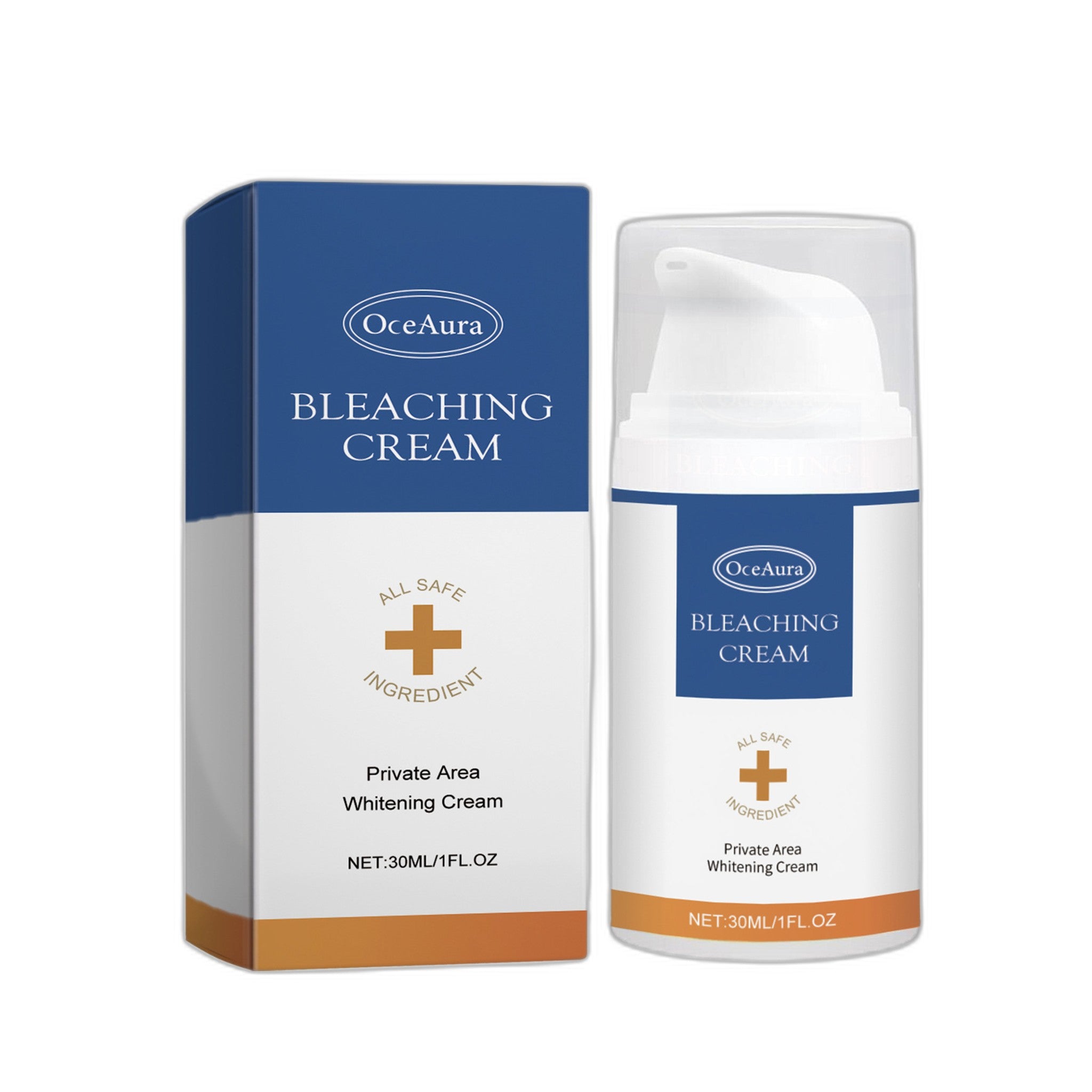 OceAura Gentle Moisturizing Body Care Cream - Hydrating Daily Use
