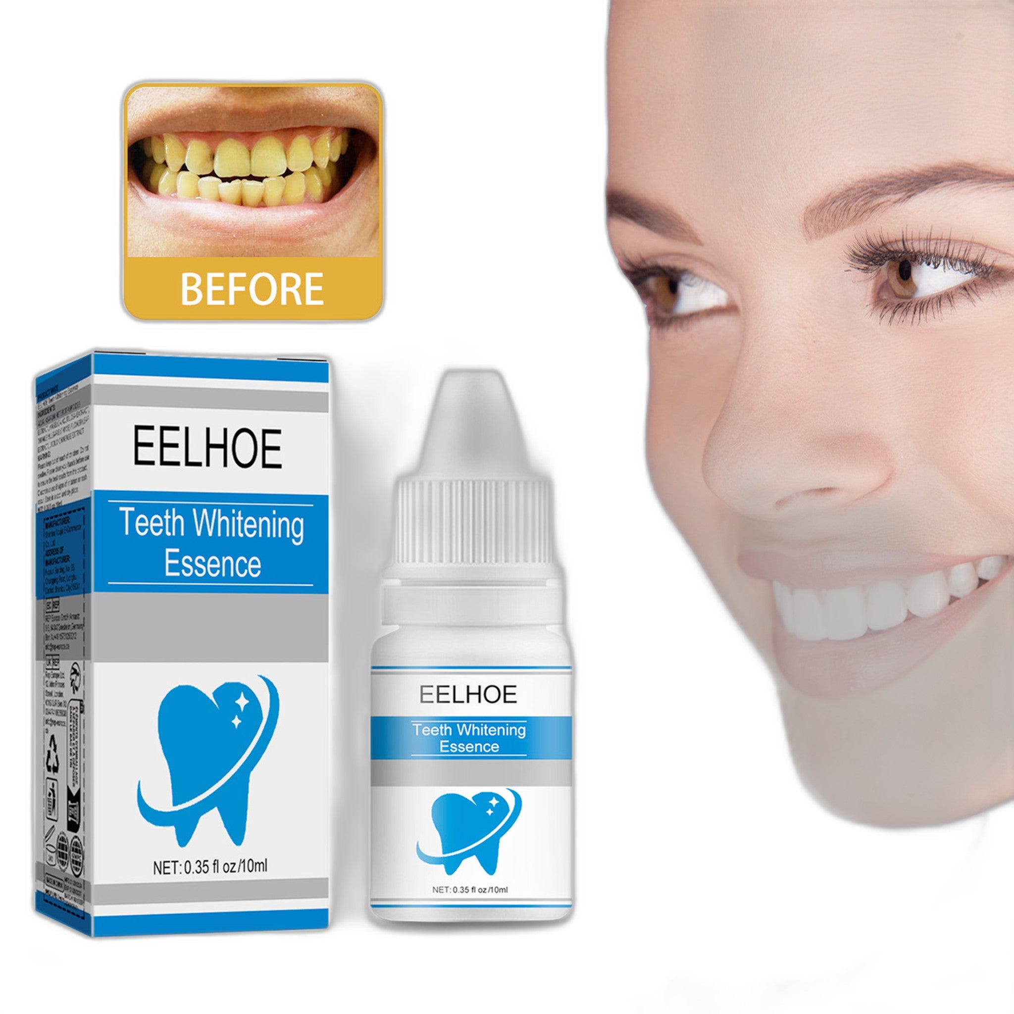 10ml Teeth Whitening Serum for Bright Smiles