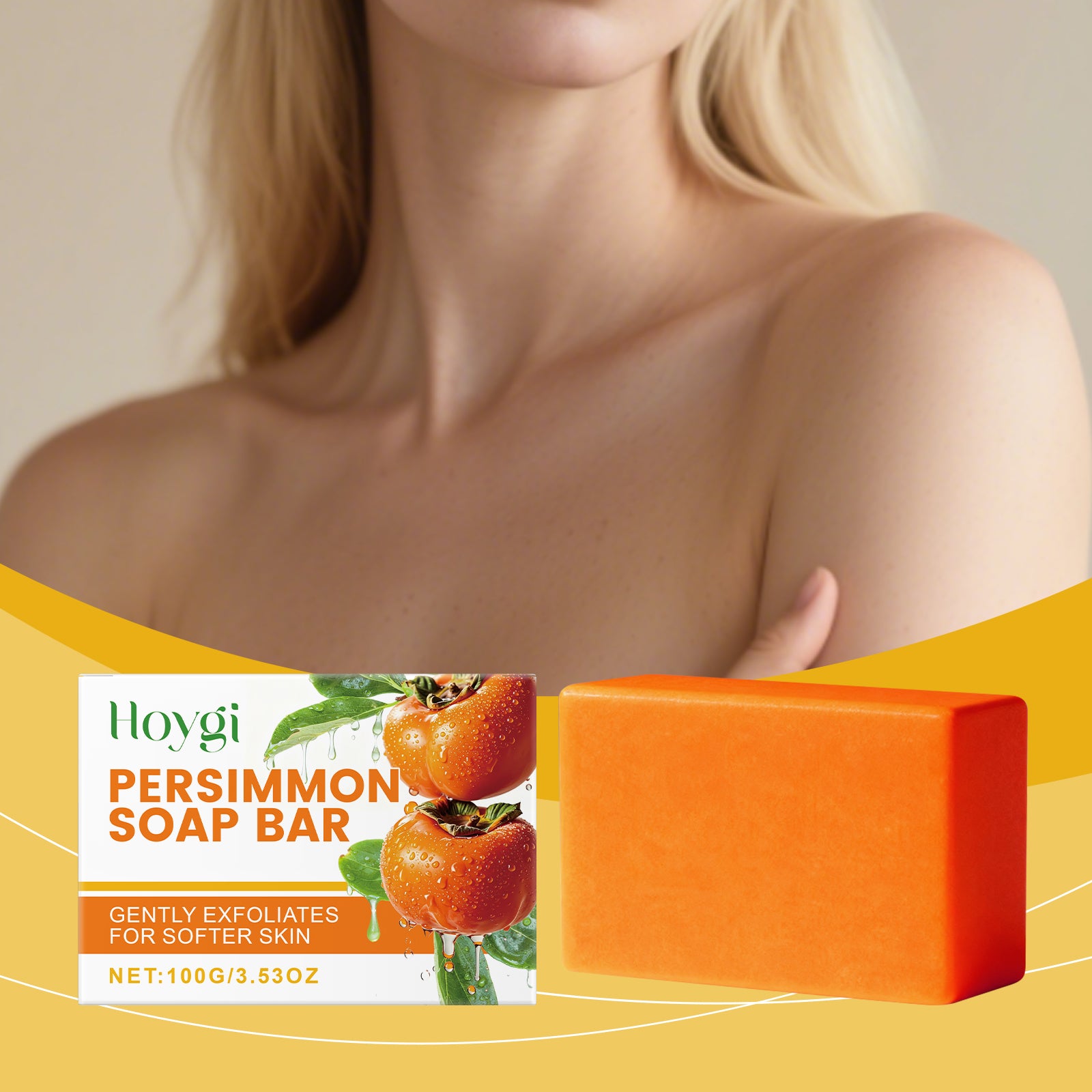 Persimmon Moisturizing Bath Soap - Nourishing Cleanliness