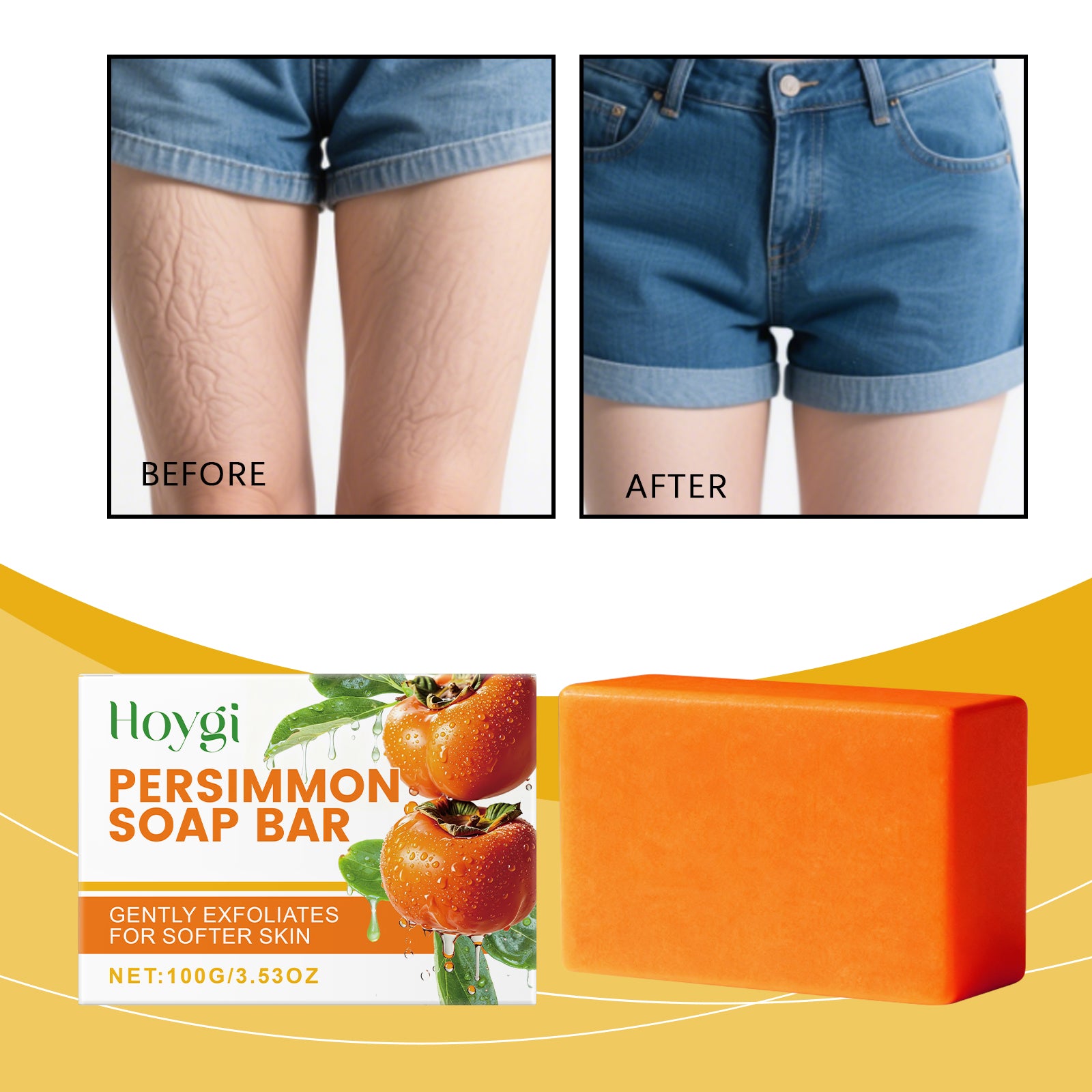 Persimmon Moisturizing Bath Soap - Nourishing Cleanliness