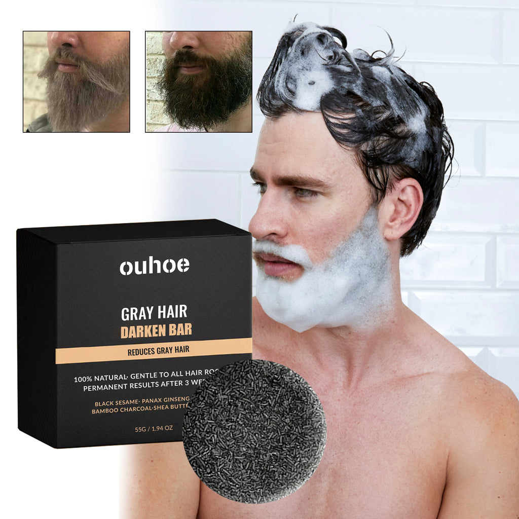 Black Hair Soap 55g - Nourish Your Hair Naturally