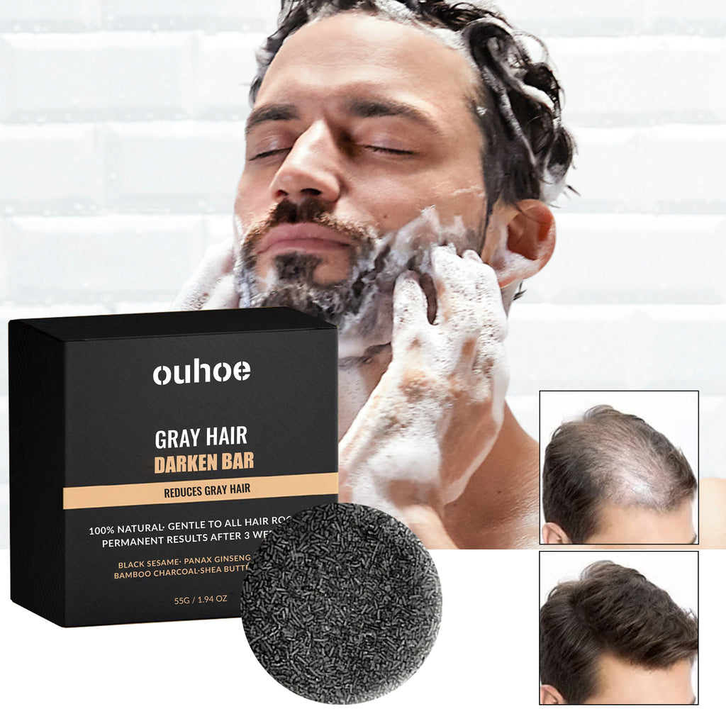 Black Hair Soap 55g - Nourish Your Hair Naturally