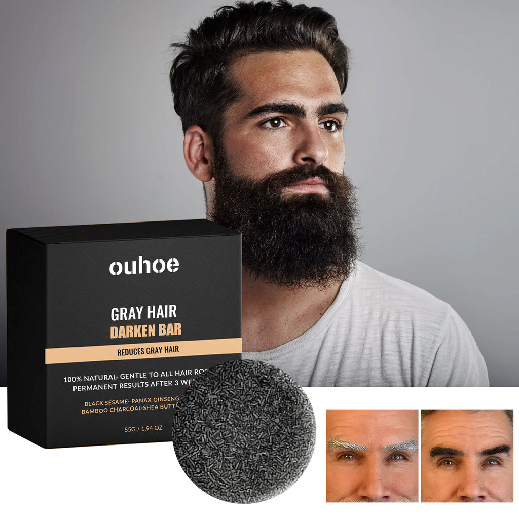 Black Hair Soap 55g - Nourish Your Hair Naturally