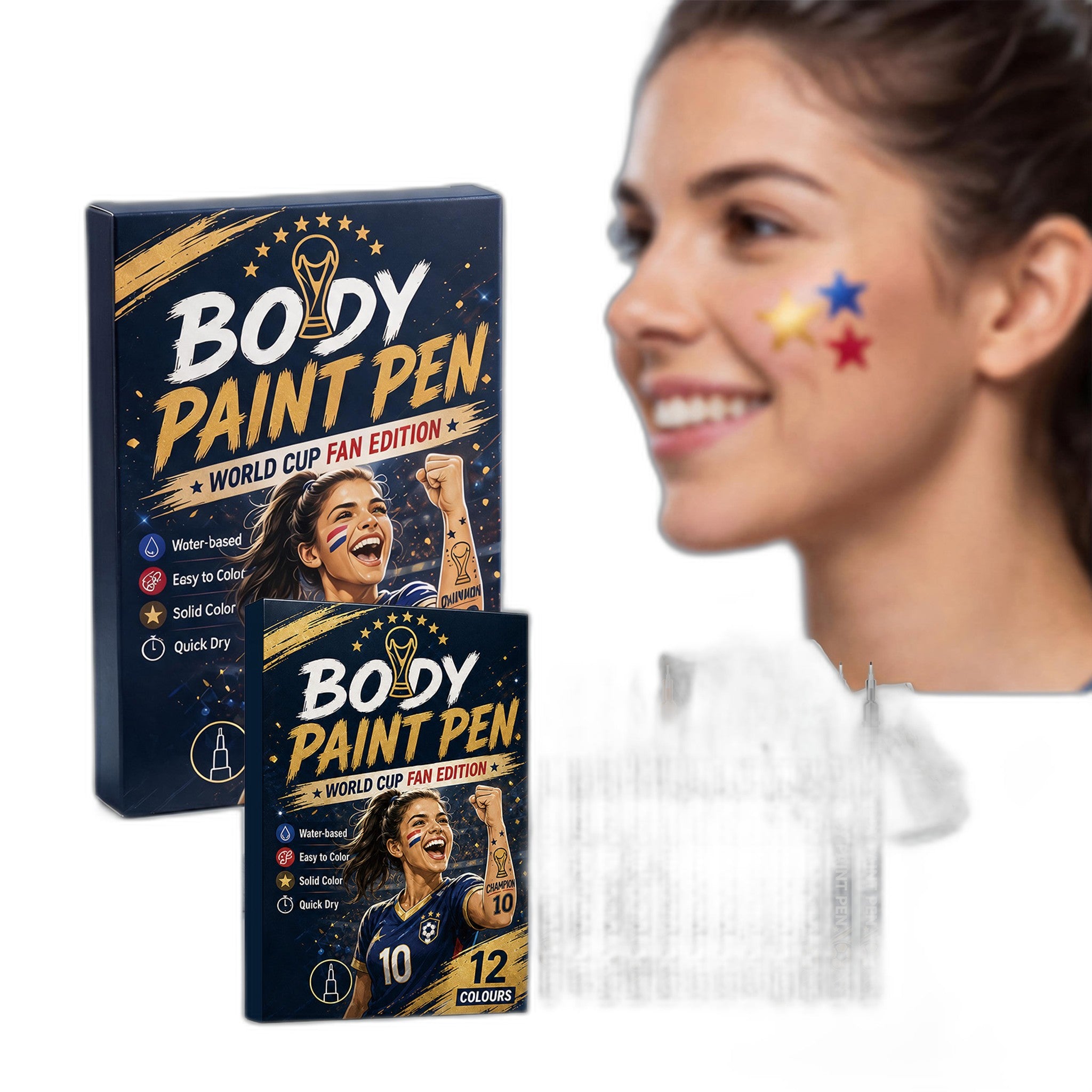 Body Painting Pen World Cup - Ultimate Body Care Tool