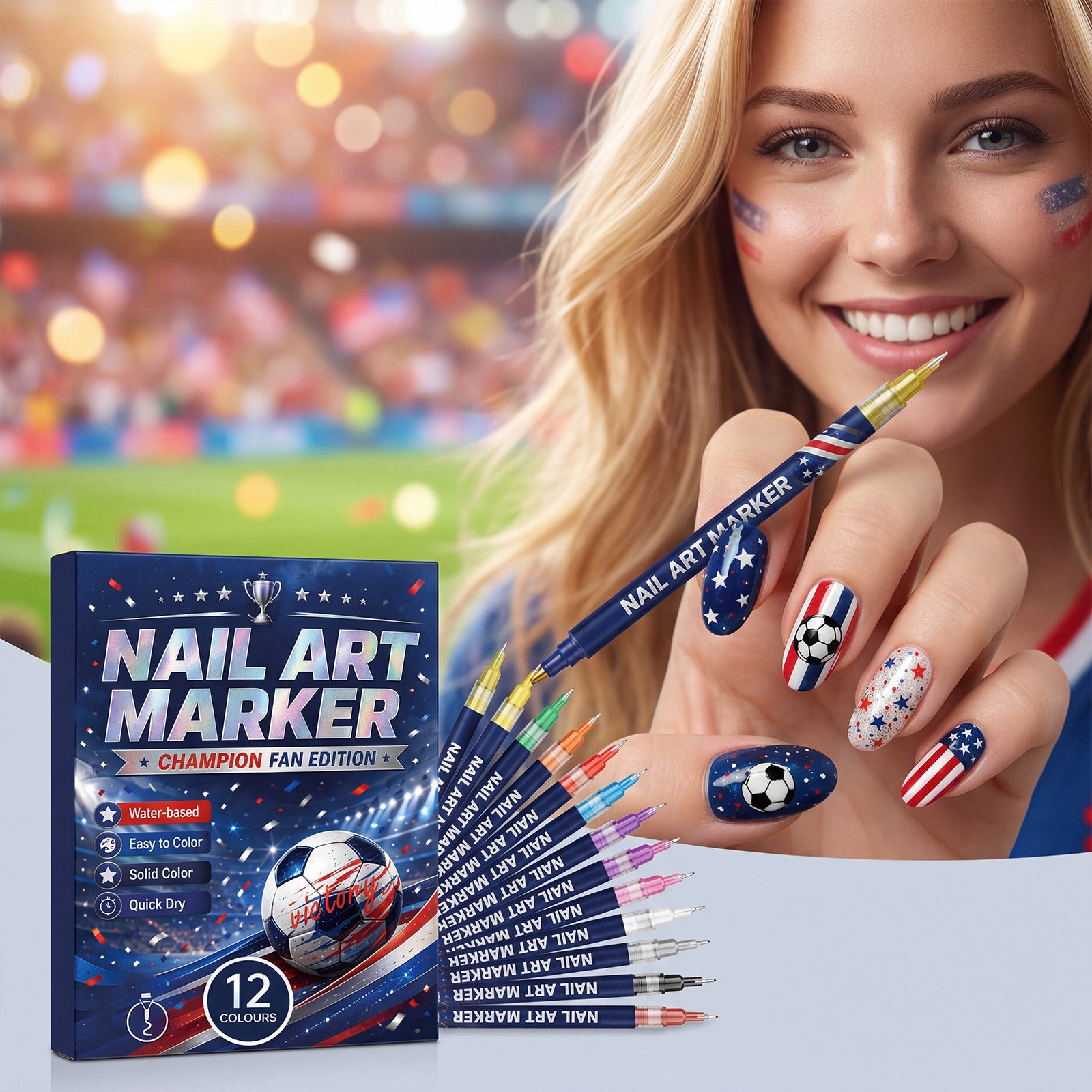 Nail Art Pen World Cup - Elevate Your Nail Game