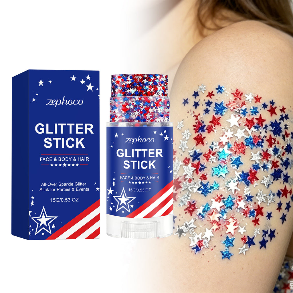 Star Glitter Makeup Stick - Perfect for Your Makeup Organizer