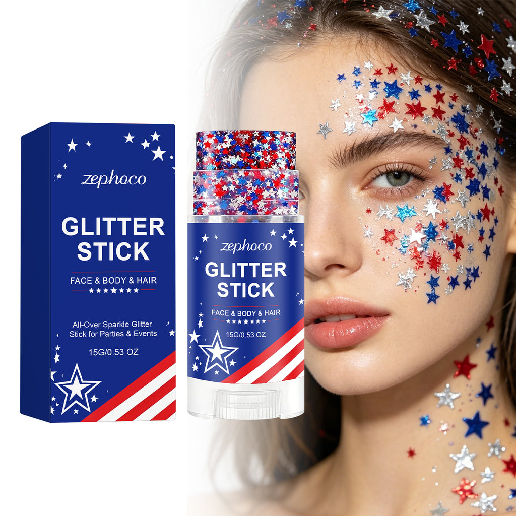 Star Glitter Makeup Stick - Perfect for Your Makeup Organizer