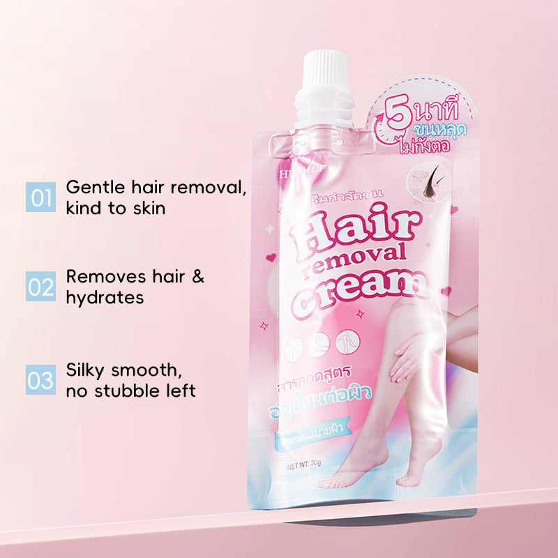 HUNMUI Hair Removal Cream 30g - Gentle & Effective Solution