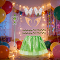 5-teiliges Elfenkleid Kostüm Set für Karneval und Mottopartys