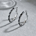 European American Light Luxury C Shape Stud Earrings
