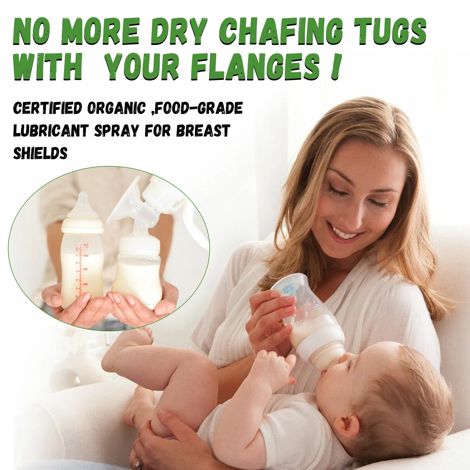 Natural Nipple Care Lubricant for Breastfeeding Relief