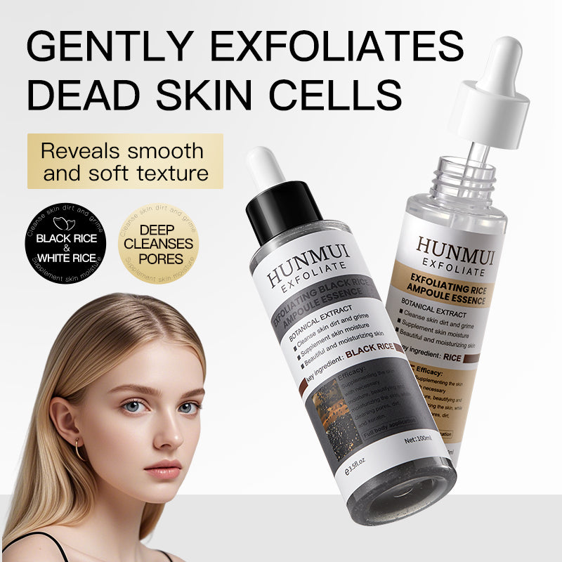 HUNMUI Rice Black Rice Exfoliating Ampoule - Refresh Your Skin