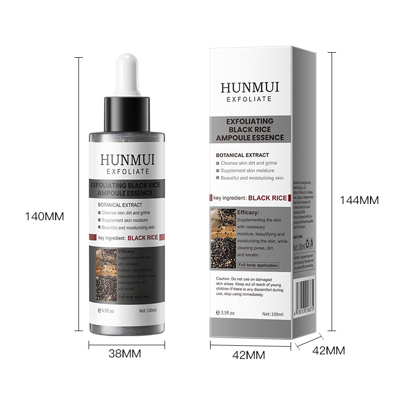 HUNMUI Rice Black Rice Exfoliating Ampoule - Refresh Your Skin