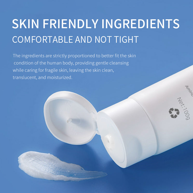 HLMY Amino Acid Facial Cleanser for Glowing Skin