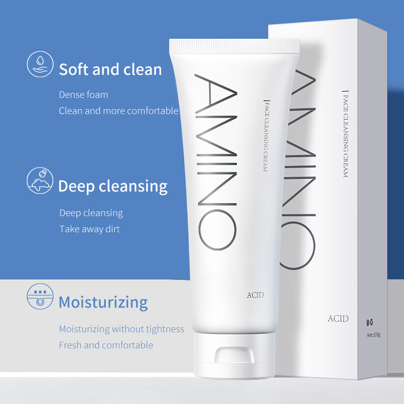 HLMY Amino Acid Facial Cleanser for Glowing Skin