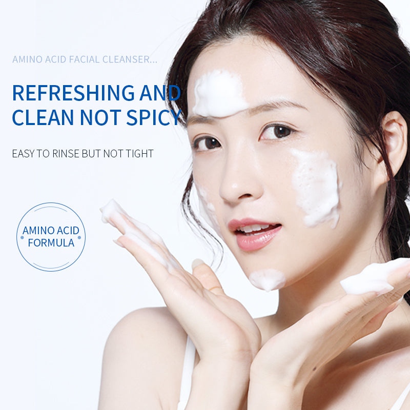 HLMY Amino Acid Facial Cleanser for Glowing Skin