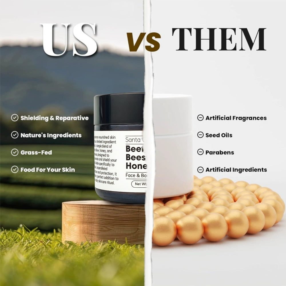 Tunmate Beef Tallow Face Cream - Moisturizing & Firming