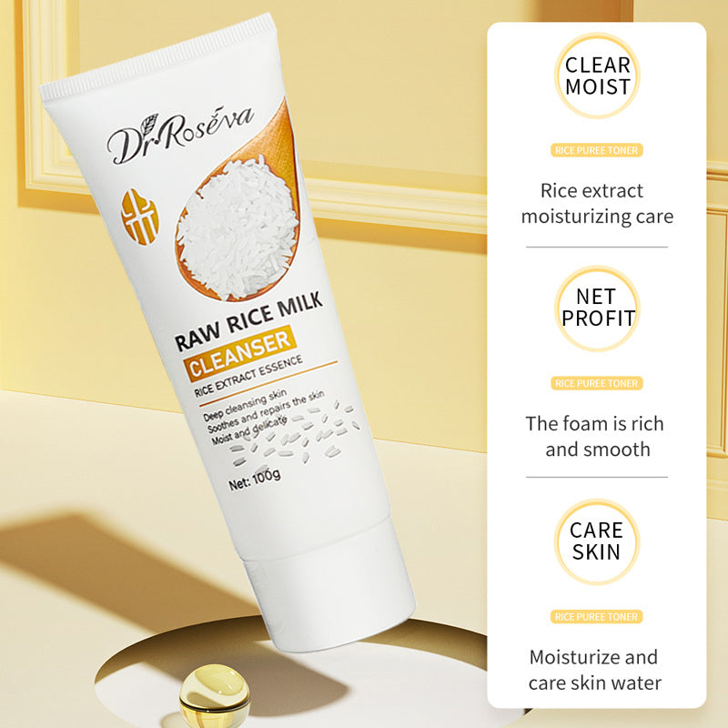 DR Rice Milk Facial Cleanser for Radiant Skin