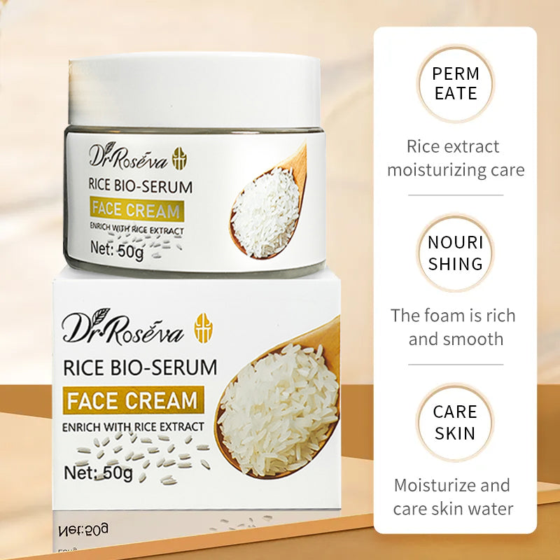 DR Rice Milk Face Cream 50g - Nourishing Hydration