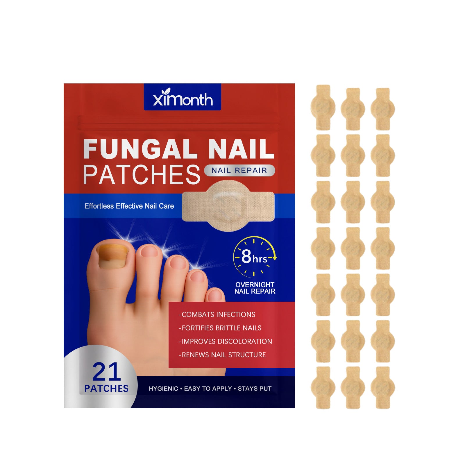 Cross-border XIMONTH Nail Care Patches for Damaged Cuticles