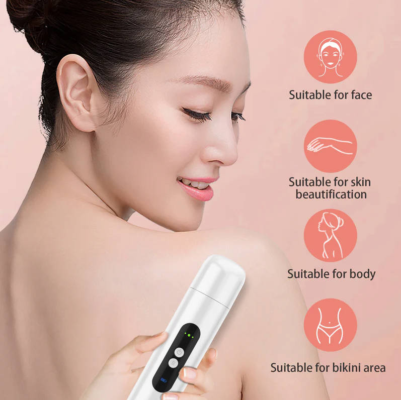 Waterproof Mini Electric Hair Trimmer for Women - Compact Tool