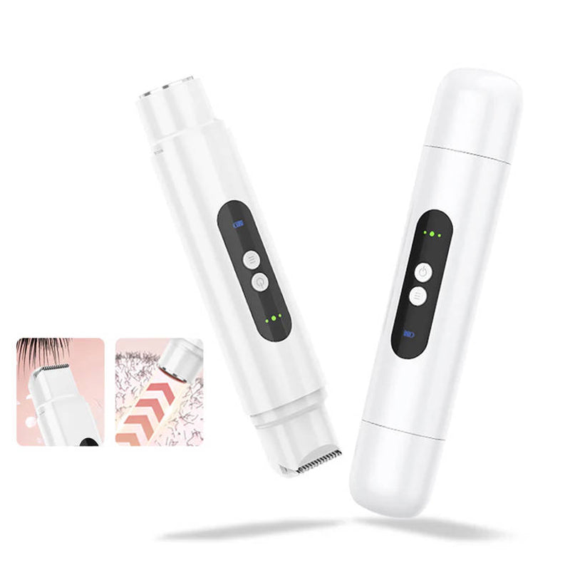Waterproof Mini Electric Hair Trimmer for Women - Compact Tool