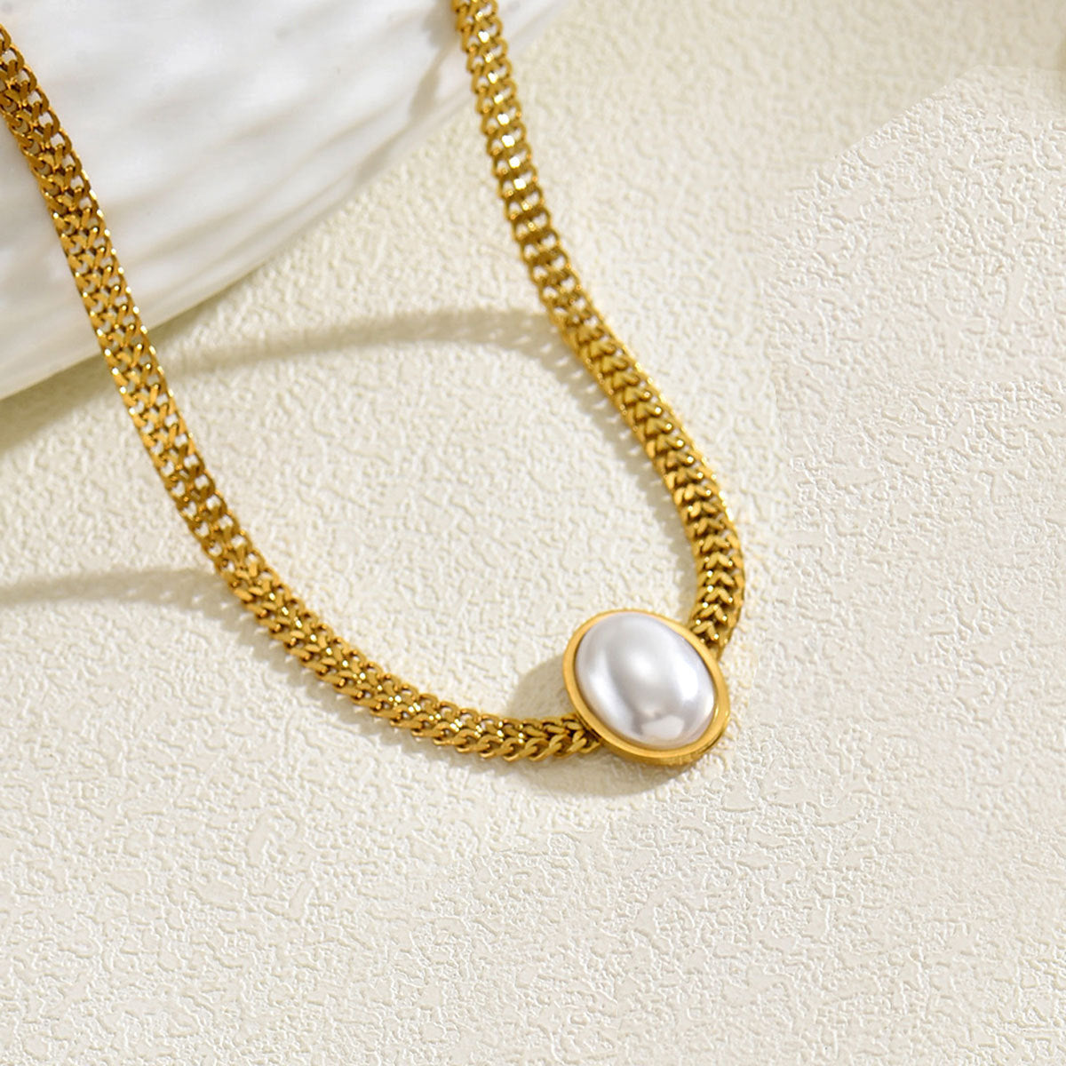 Unique Exaggerated Flat Snake Bone Chain Necklace for Women
