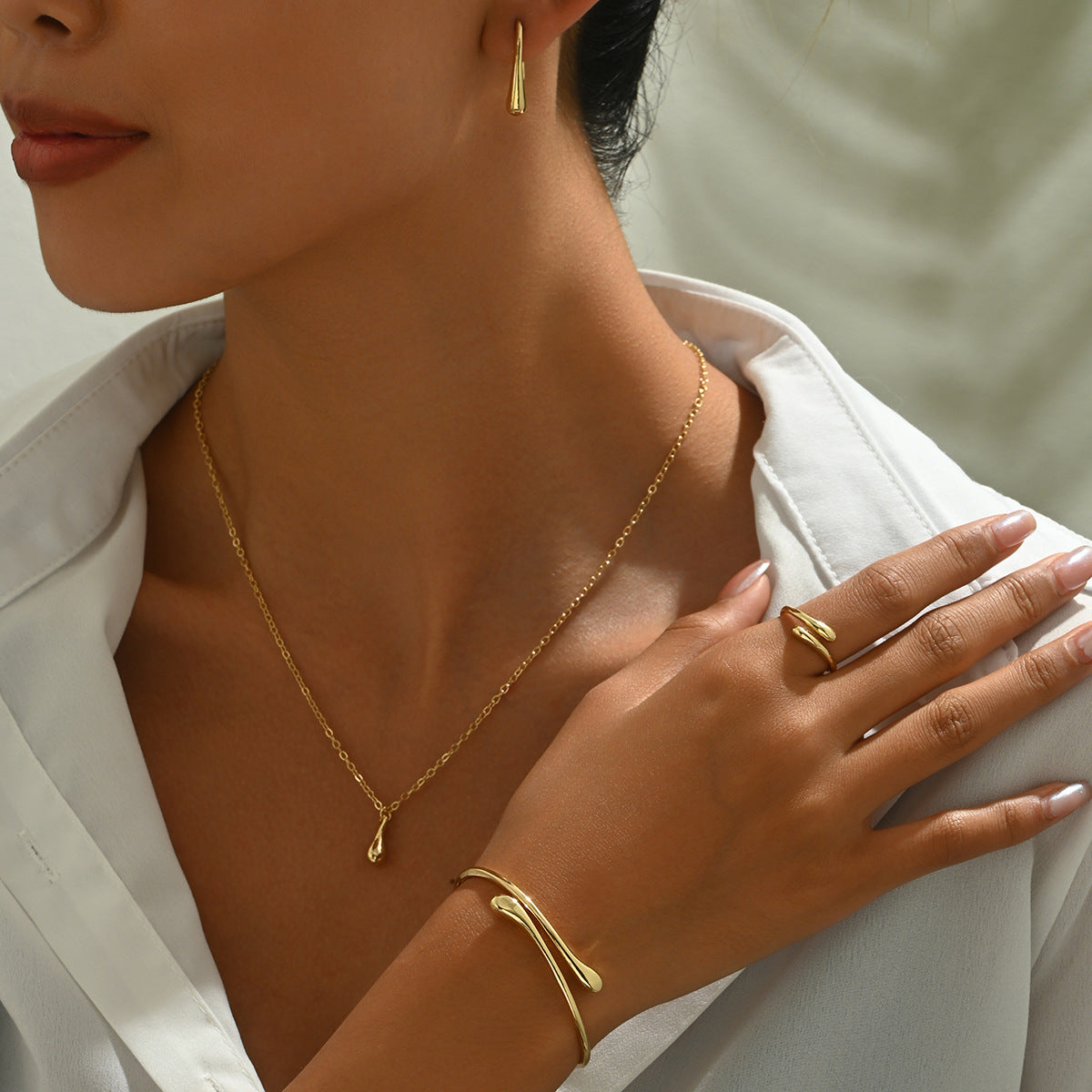 Minimalist Dainty Korean Style Jewelry Set - Necklace & More