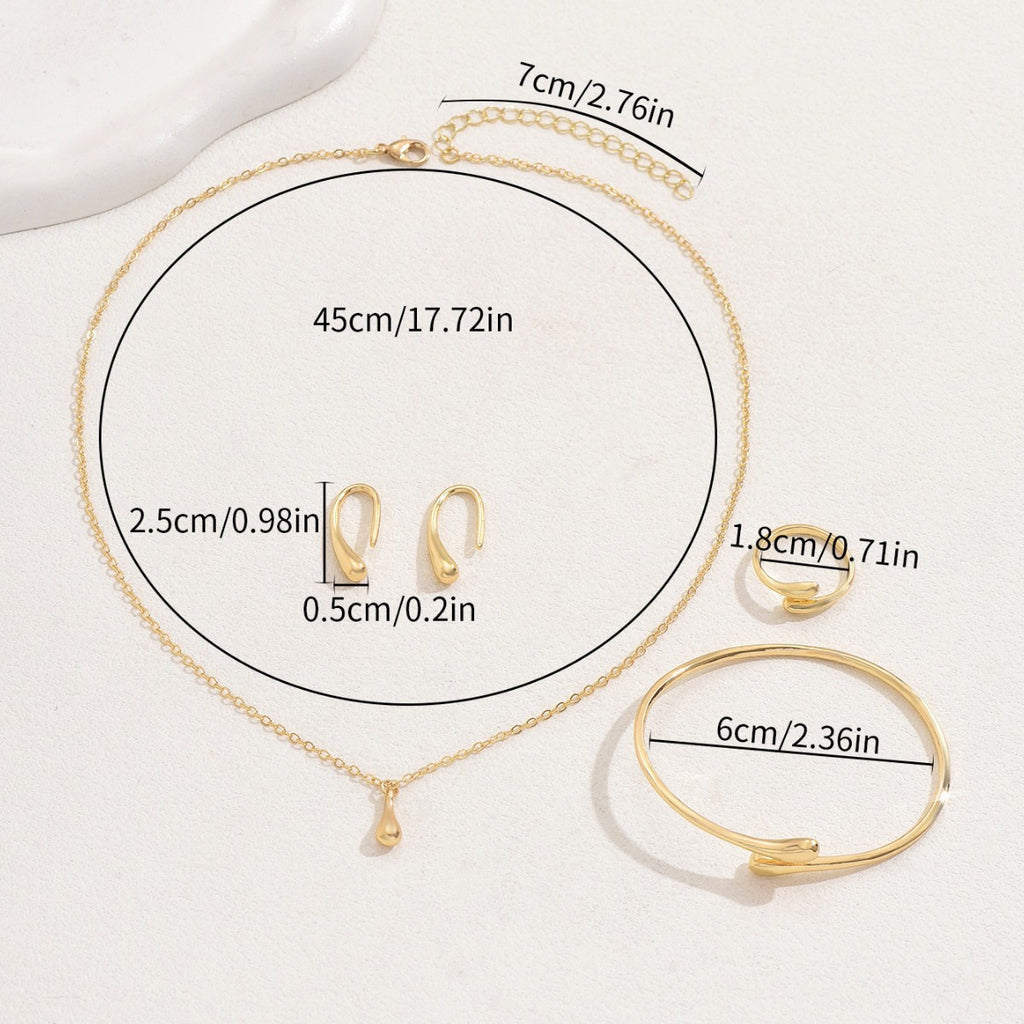 Minimalist Dainty Korean Style Jewelry Set - Necklace & More