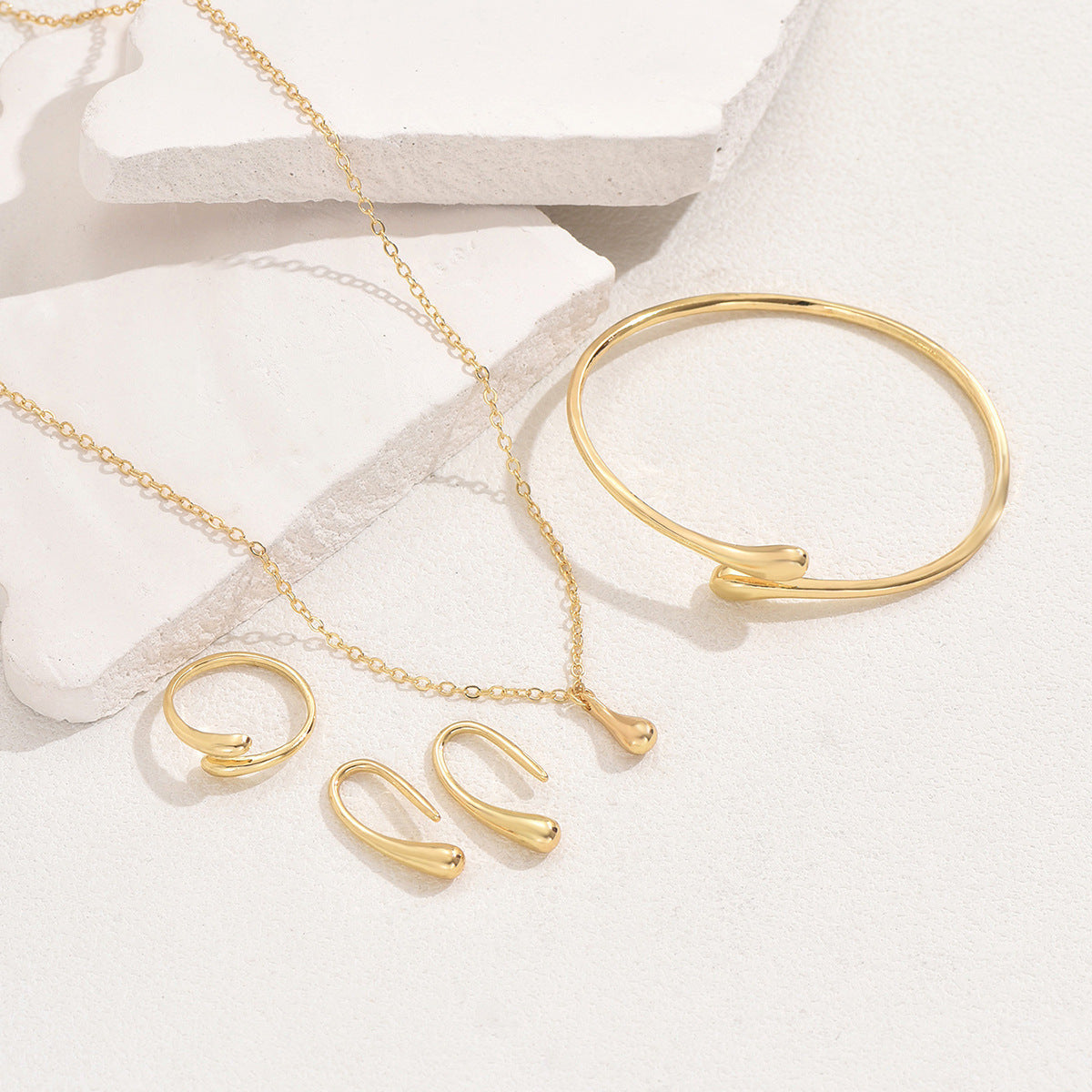 Minimalist Dainty Korean Style Jewelry Set - Necklace & More