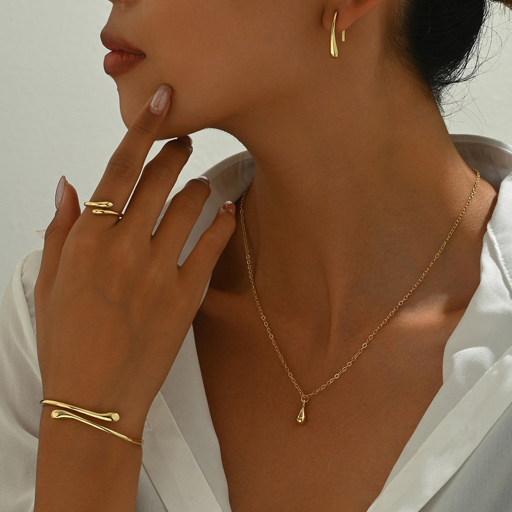 Minimalist Dainty Korean Style Jewelry Set - Necklace & More