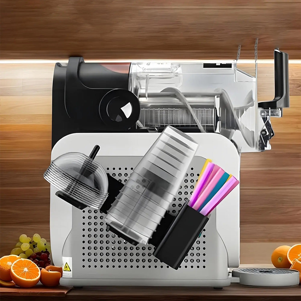 Cup Organizer for Machine - Paper Cup Holder & Lid Dispenser