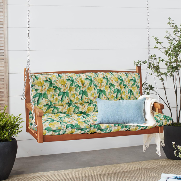 Comfortable Outdoor Swing Cushions 63 Inch - Waterproof & Thick