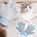 2in1 Double Sided Pet Grooming Glove for Cats & Dogs