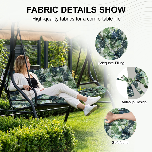 Comfortable Outdoor Swing Cushions 55 Inch for Relaxation