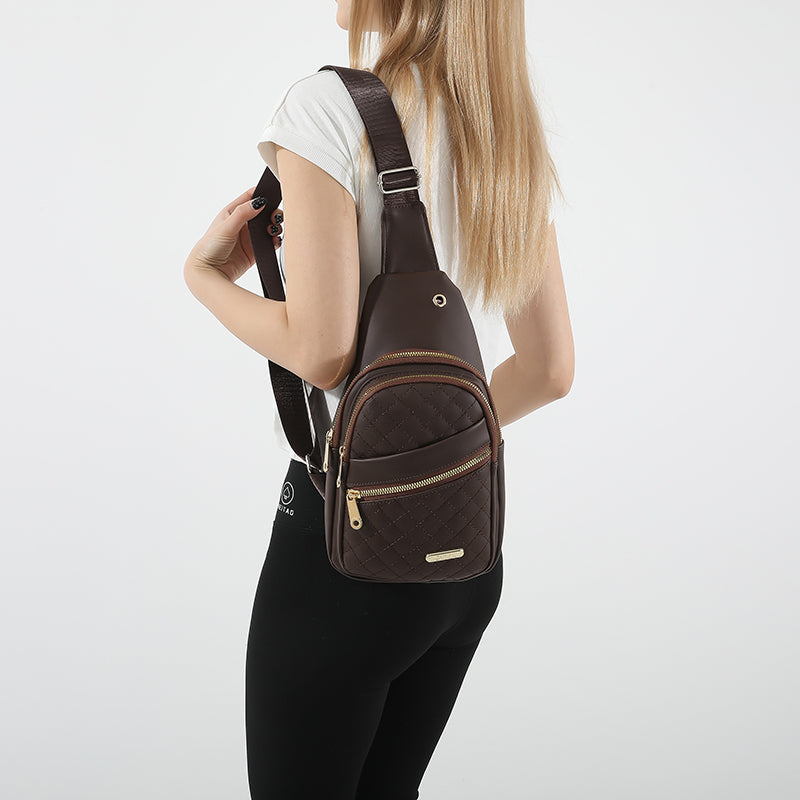 Water Resistant Sling Bag for Travel & Yoga Mat - Unisex