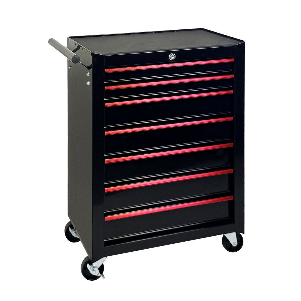 7-Drawer Rolling Tool Storage Cabinet with Detachable Top