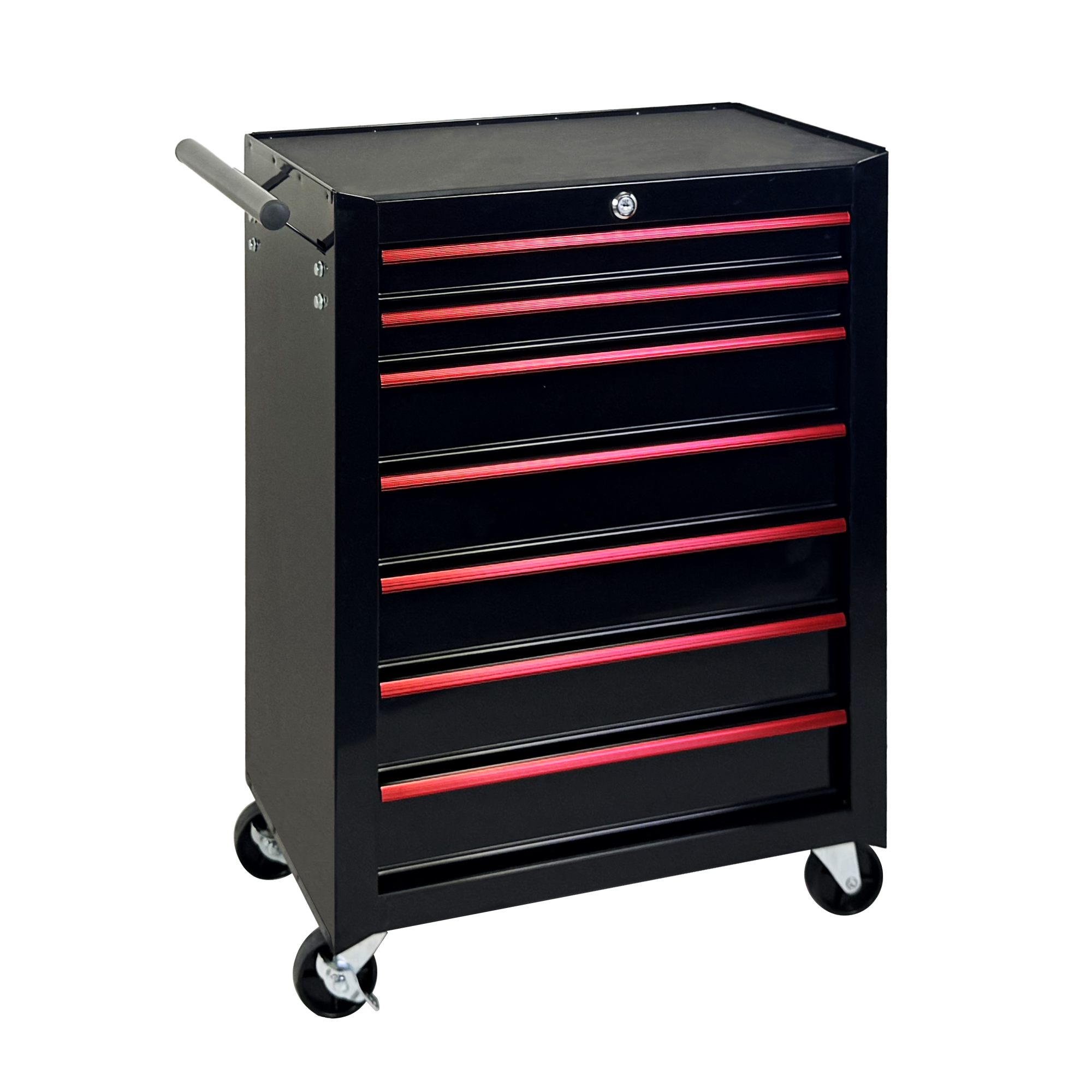 7-Drawer Rolling Tool Storage Cabinet with Detachable Top