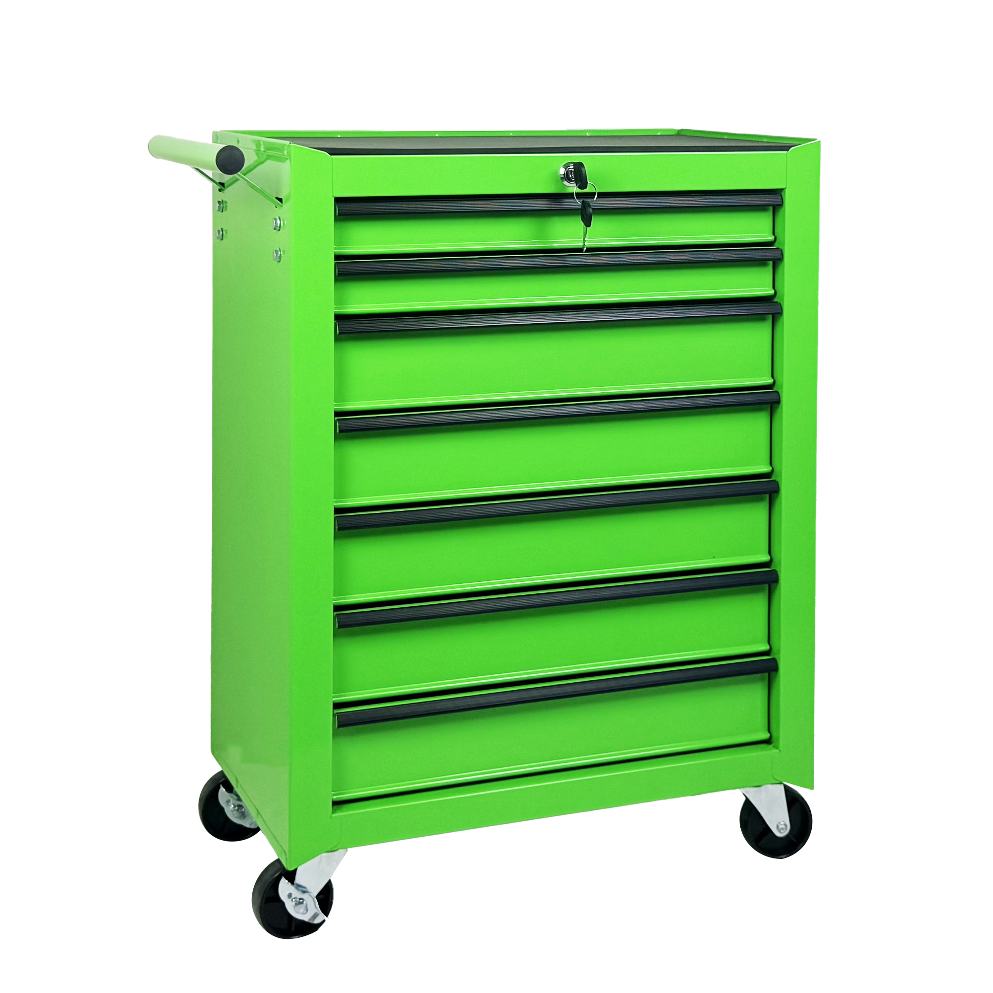 7-Drawer Rolling Tool Storage Cabinet - Leaf Bright Green