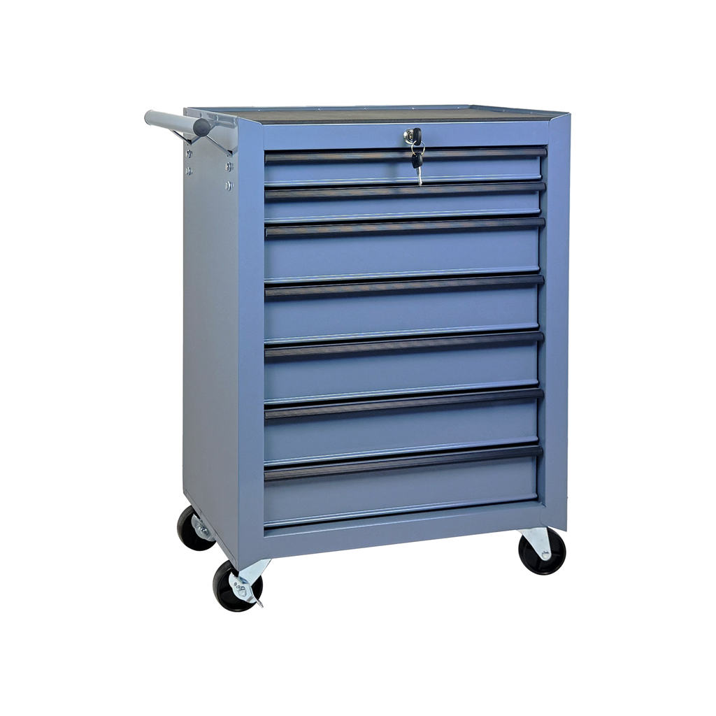 7-Drawer Rolling Tool Storage Cabinet - Titanium Cold Grey