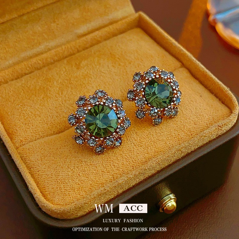 Silver Post C-Shaped Hula Hoop Earrings for Women