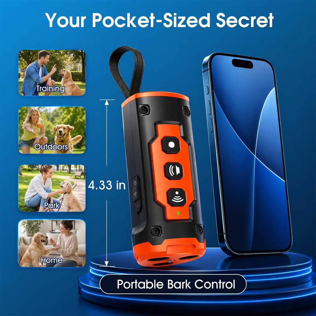 Effective Dog Bark Deterrent Device with Ultrasonic Technology