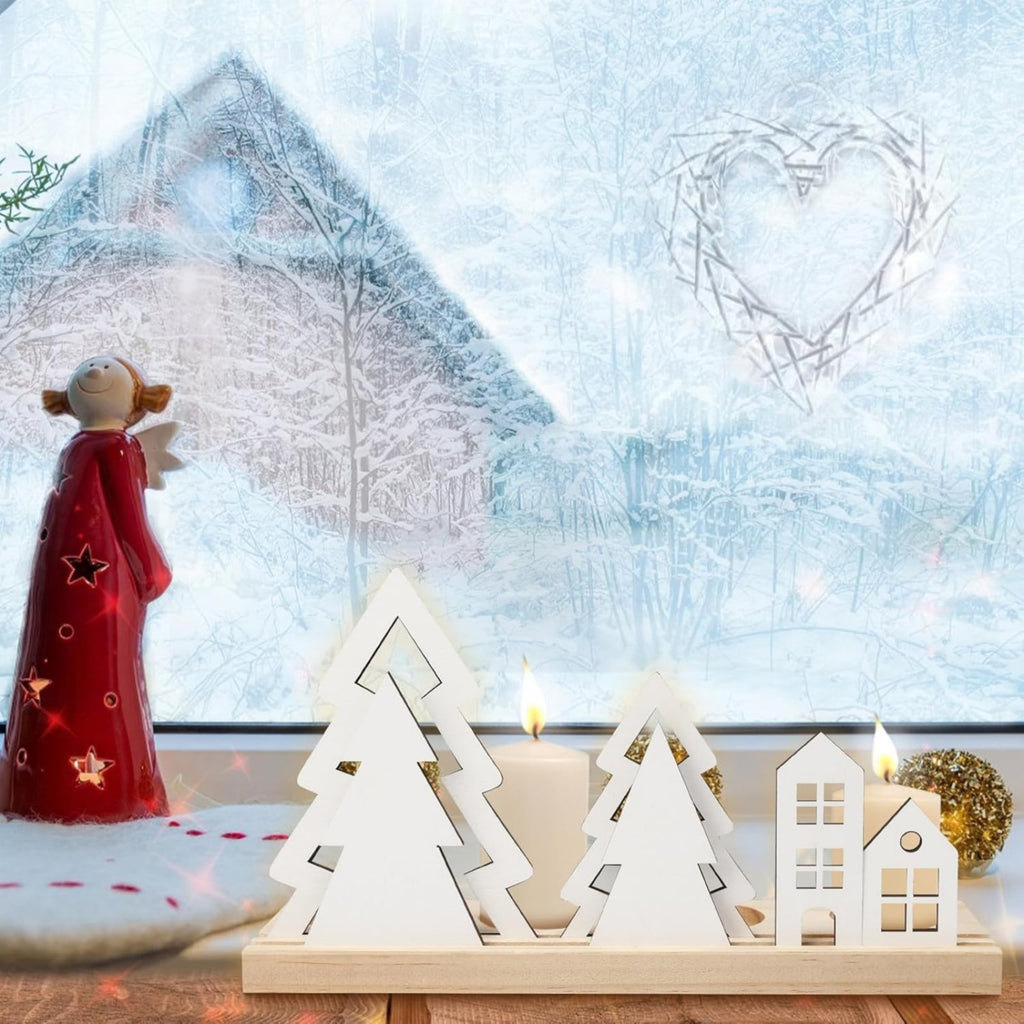 Christmas Tealight Holders for Advent Arrangements