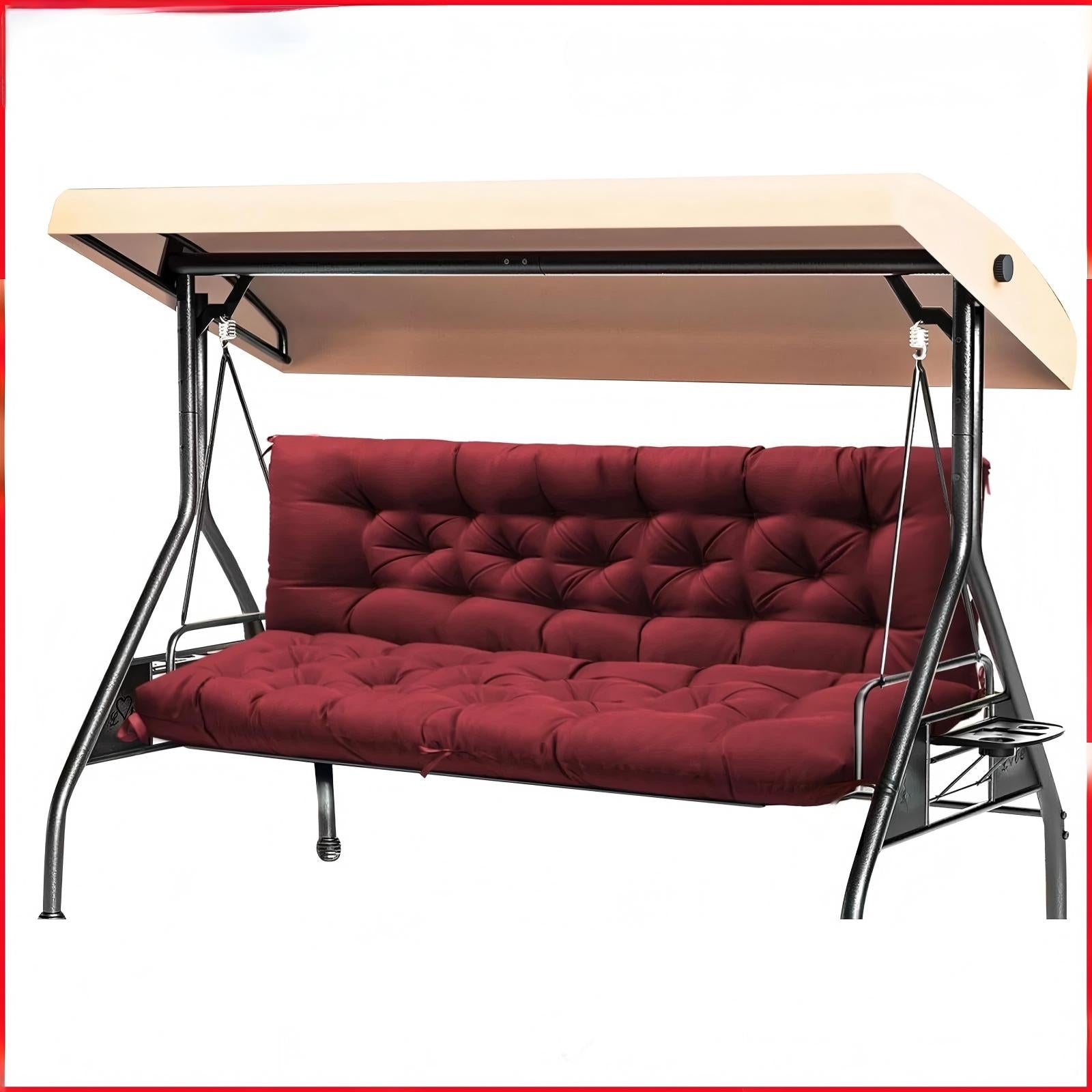 Waterproof Swing Cushions for 2-3 Seater Meditation Bench