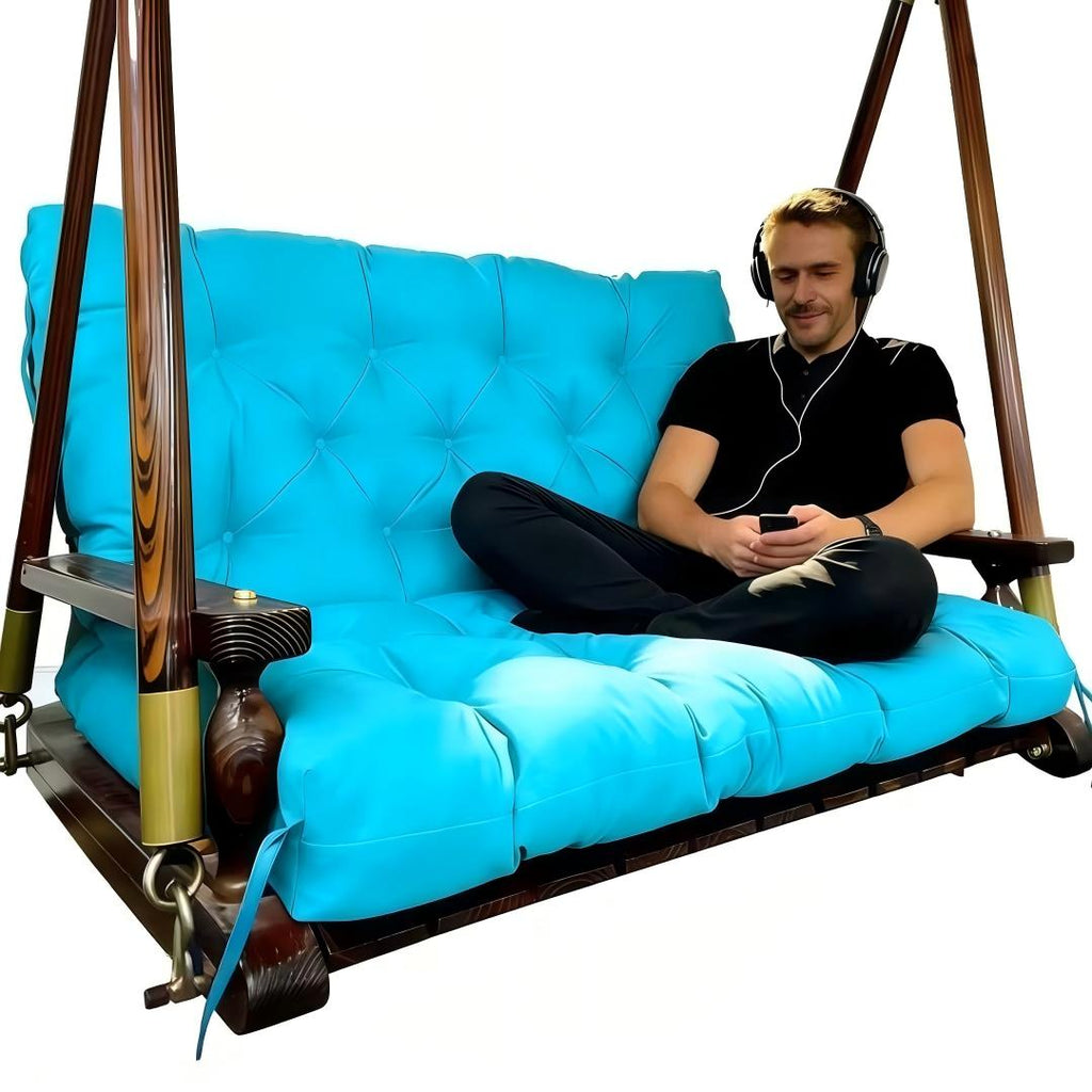 Waterproof Swing Cushions for 2-3 Seater Meditation Bench