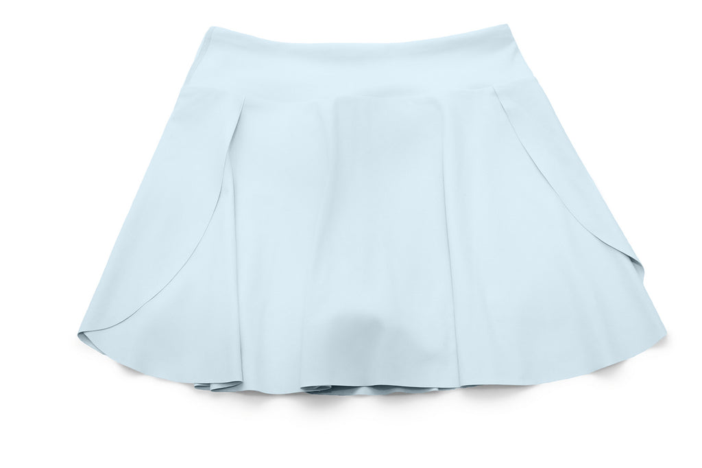 Breathable Yoga Skort with Pockets - Slim Fit for Running