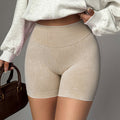 Women's High-Waist Yoga Shorts for Fitness & Running